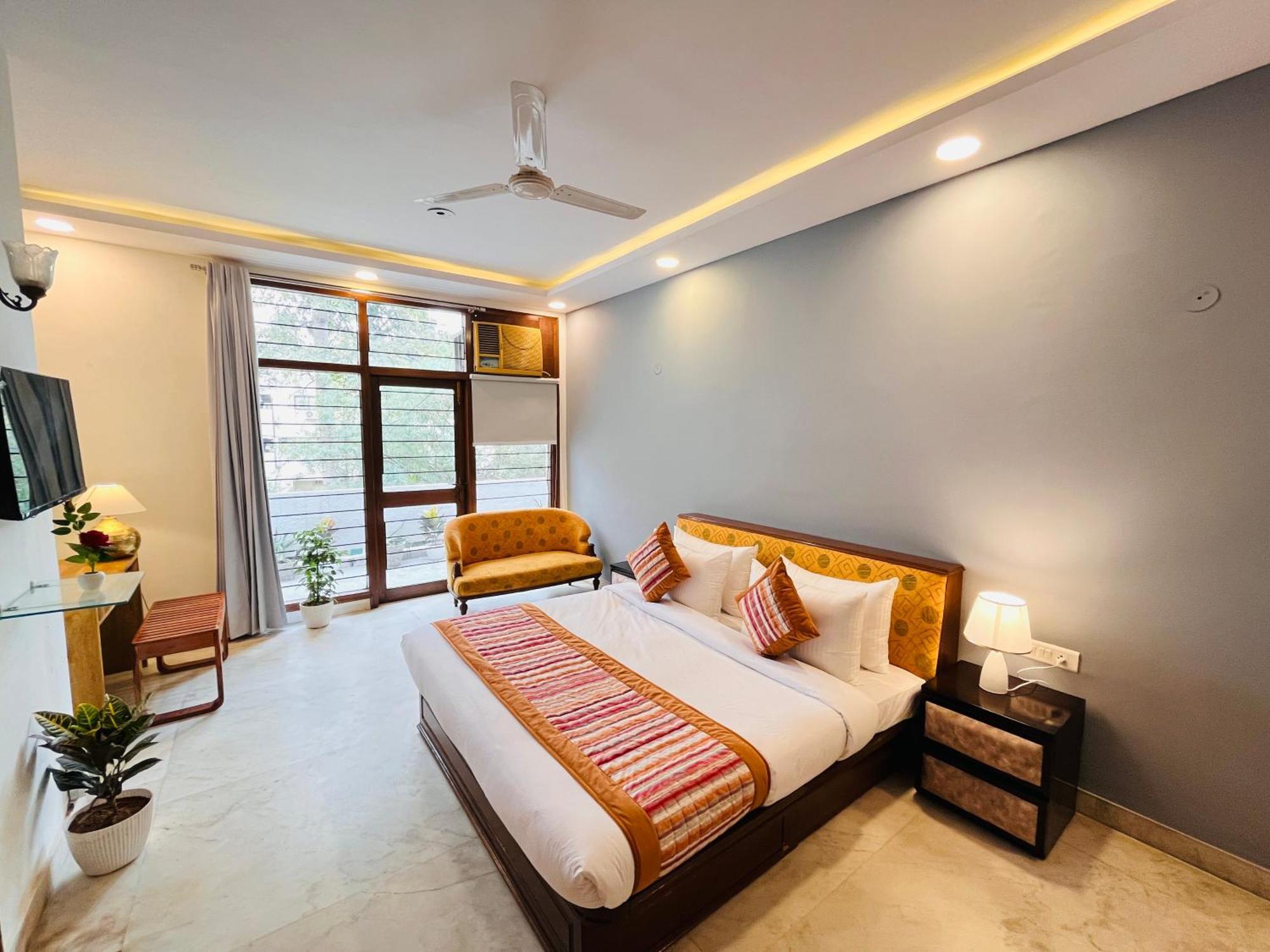 فندق Grove Residency Hauz Khas New Delhi Couple Friendly المظهر الخارجي الصورة