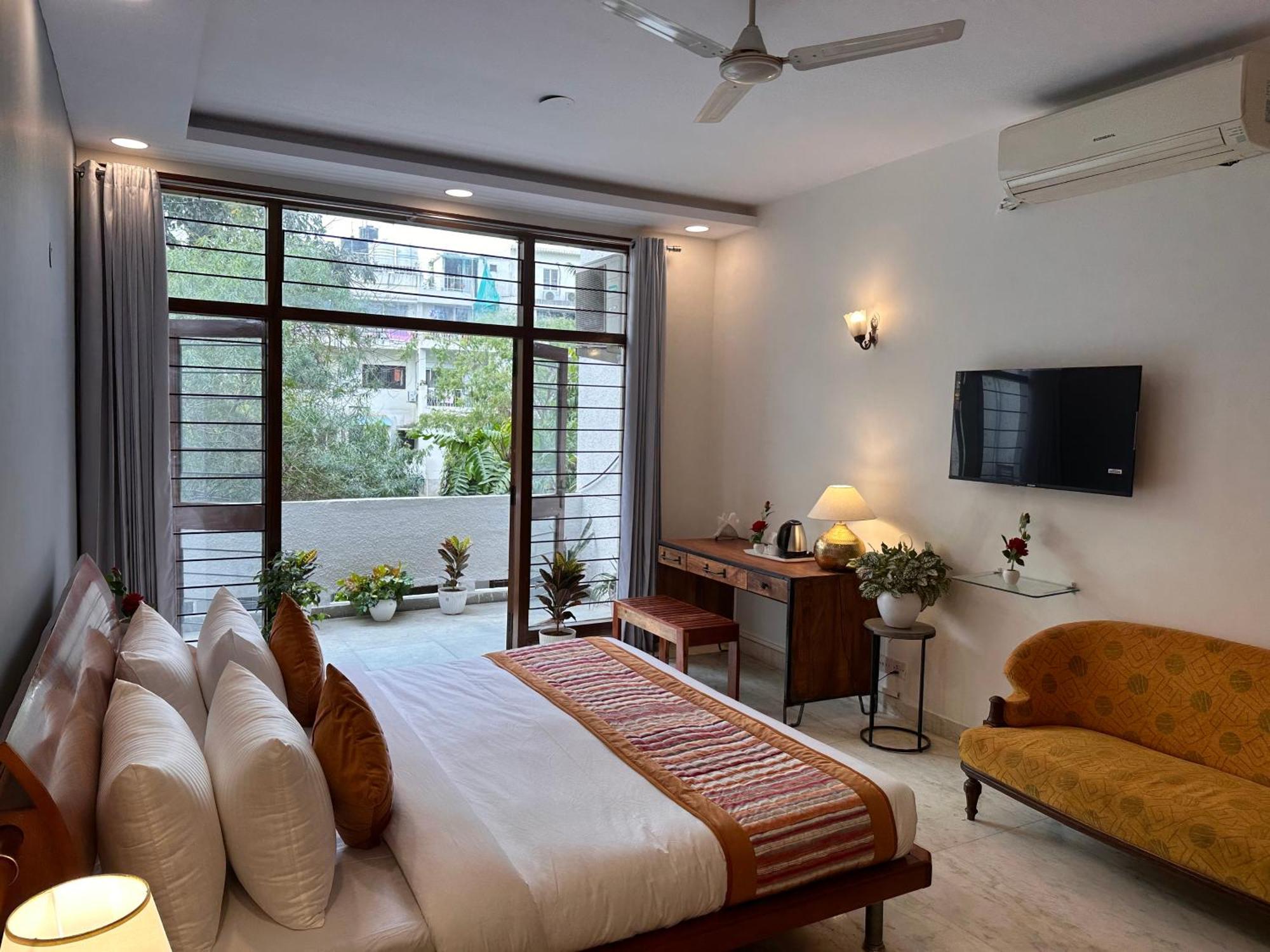 فندق Grove Residency Hauz Khas New Delhi Couple Friendly المظهر الخارجي الصورة