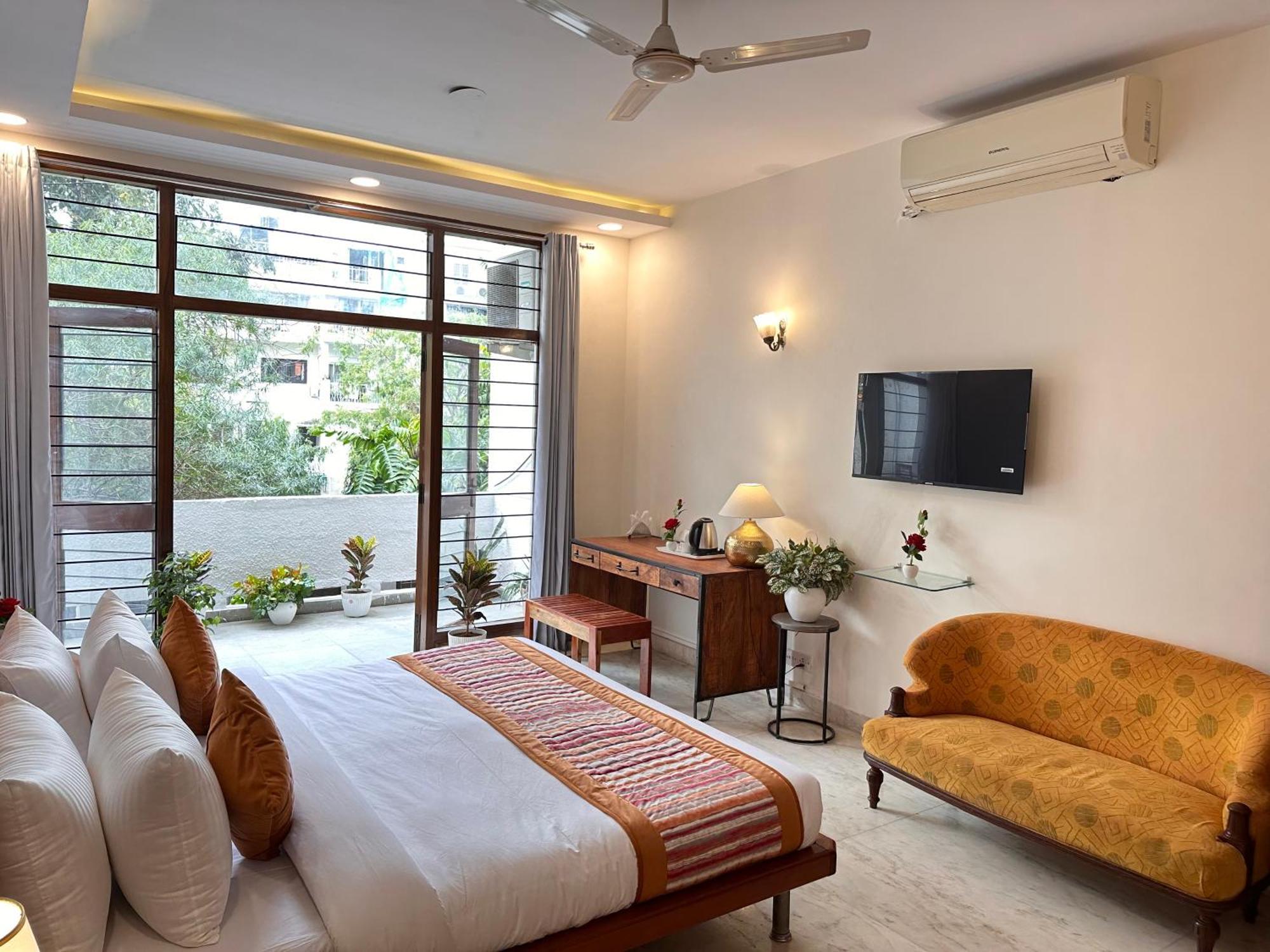 فندق Grove Residency Hauz Khas New Delhi Couple Friendly المظهر الخارجي الصورة